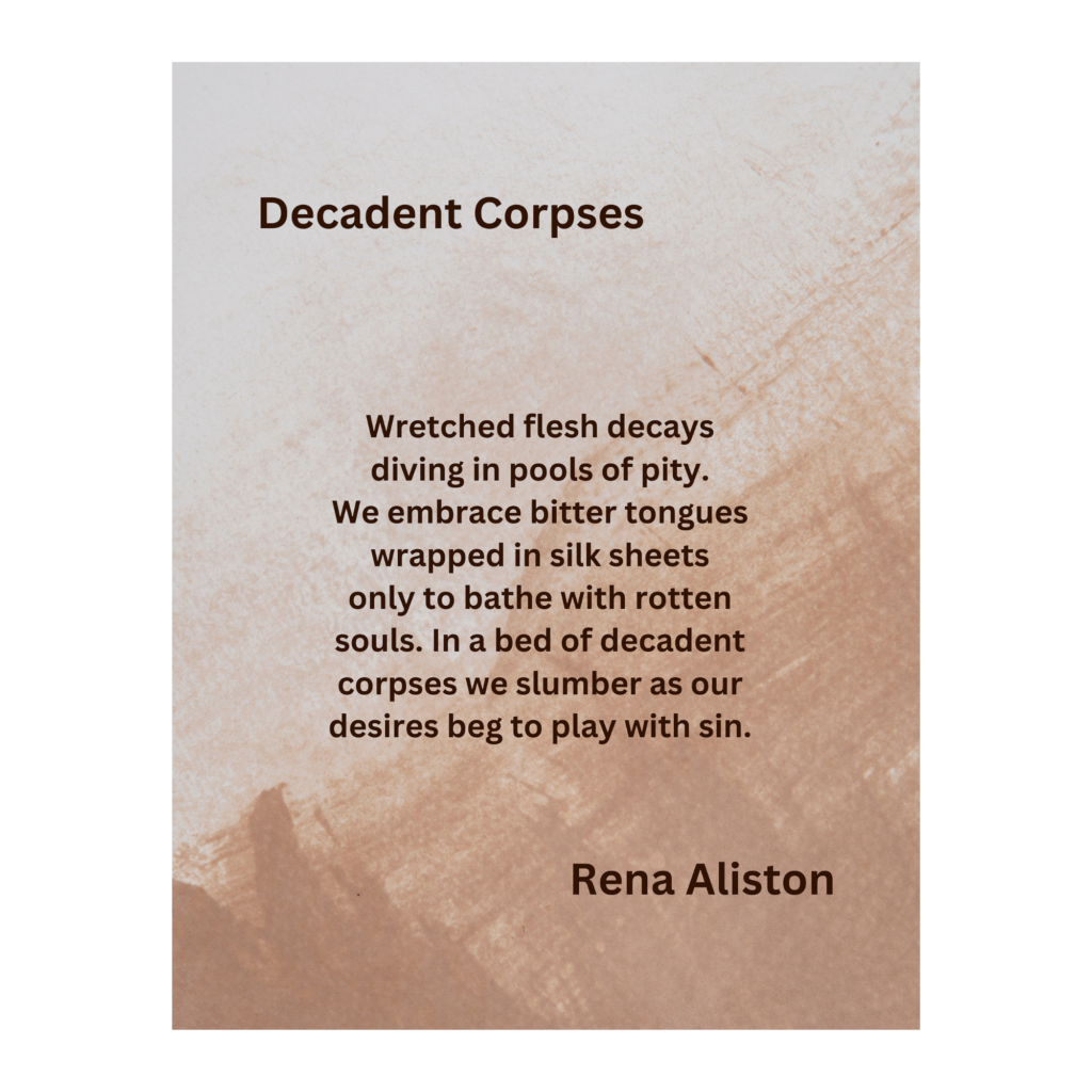 Decadent Corpses Digital Art Print by Rena Aliston