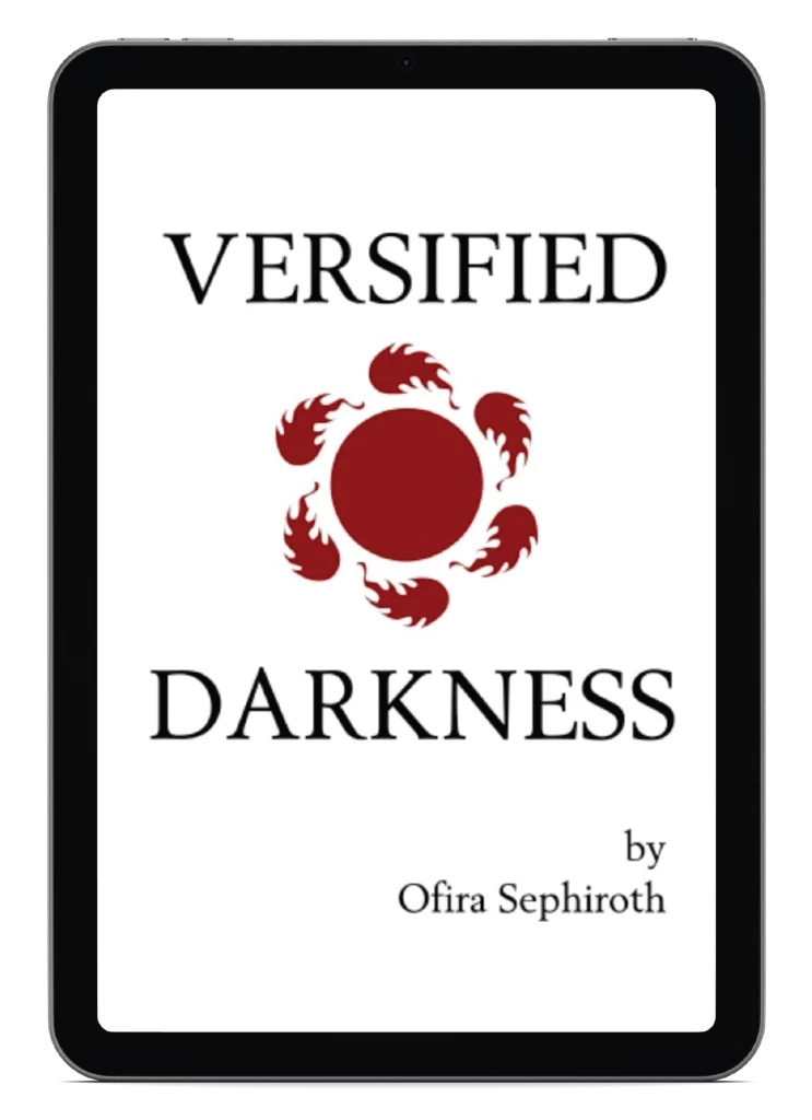 Versified Darkness eBook by Ofira Sephiroth