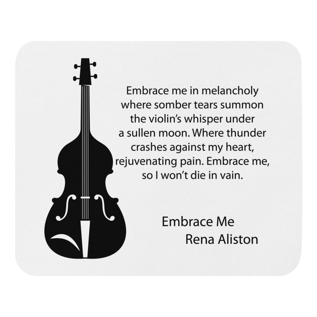 Embrace Me Mousepad by Rena Aliston