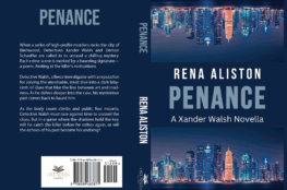Penance: A Xander Walsh Novella by Rena Aliston Cover Reveal